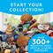NATIONAL GEOGRAPHIC Rock Collection Box for Kids – 300+ Piece Gemstones and Crystals Set Includes Geodes and Real Fossils, Rocks and Minerals Science Kit , A Geology Gift for Boys and Girls